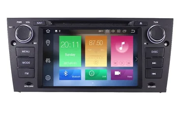 4G + 64G 8 Основната Android 10 авто радио мултимедиен плеър за BMW E90 E91 E92 С Ръчно автоматично Рамка 4G Wifi GPS Bluetooth Радио dvd