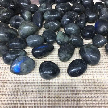 Продажба на едро на естествен кварц лабрадорит полирани полускъпоценни crystal галтованные камъни изцеление за украса