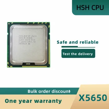 Процесор Intel Xeon X5650 SLBV3 Шестиядерный 2.66ghz LGA1366 12 MB Кеш-памет L3 сървърен процесор