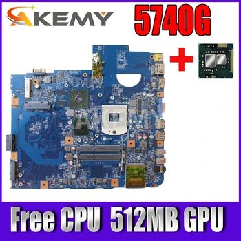 Akemy За Acer Aspire 5740G 5740 5740Z дънна Платка на лаптоп MBPMG01001 MB.PMG01.001 48.4GD01.01M HM55 DDR3 512 MB GPU процесор безплатна