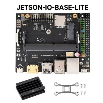 За в jetson Nano IO Base Lite AI Development Kit Такса за Разширяване С Радиатор За Програмиране на Части Роботи