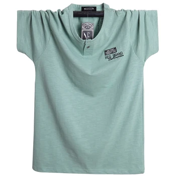 Мъжка тениска с Кръгло деколте и Къс Ръкав, Мъжки t-shirt, Приталенная тениска, за Мъже Свободна Ежедневни Лятна Памучен Дишаща Тениска, Тениски 5XL