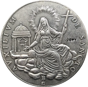 Италия 1829 1 копие скудо монети 41 мм
