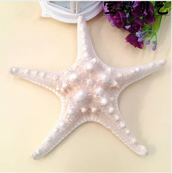 HappyKiss 5 бр./лот Естествени занаяти бял хляб морски миди морска звезда, модни домашни декоративни елементи ръчна изработка безплатна доставка морска звезда