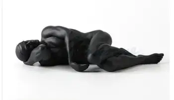 Верони Керамични намаляване Изгори Голи Мъжки Скулптура Подарък За Рожден Ден Резиденцията на Художника Украса Украса за Износ Добре Статуя
