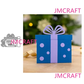 JMCRAFT 2021 Нови Различни Коледни Подаръци # 4 Метални Режещи Удари САМ Албум за Изрезки от Ръчно изработени Хартиена Занаят Метална Стоманена Шаблон за Печати