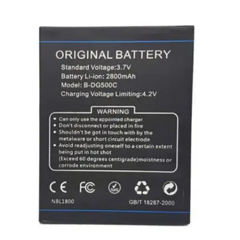 Благородна работа на смени Автентична Батерия 2800 ма B-DG500C BDG500C батерия за смартфон Doogee DG500 DG500C