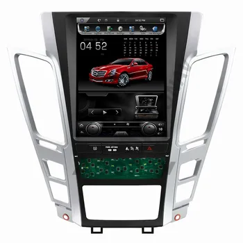 За-Cadillac CTS въз основа на 2007-2012 Вграден WiFi Приемник Автомобилен мултимедиен GPS Радио навигация Авто радио стил Тесла вертикален екран