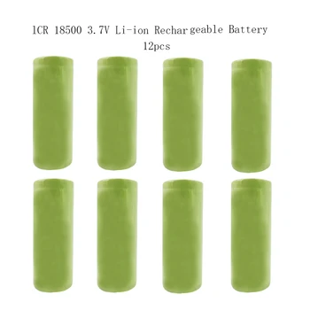 12шт 18500 3,7 Акумулаторна Батерия 2000 ма Recarregavel Литиеви Литиево-йонни Батерии За Led Фенерче НОВА